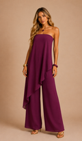CONJUNTO STRAPLESS MAGENTA